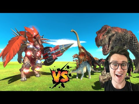 Minotaur of Evolution VS All Dinosaurs - ARBS