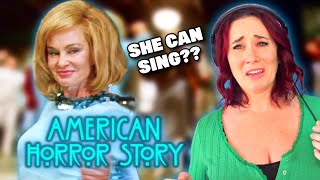 Vocal Coach Reacts The Name Game - American Horror Story @7DeadlyBananas | WOW! She was…