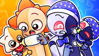 Download lagu SUN VS MOON | Light VS Dark MUKBANG [ALL COMPLETE EDITON]  - FNAF Security Breach ANIMATION[KIKICK!] mp3