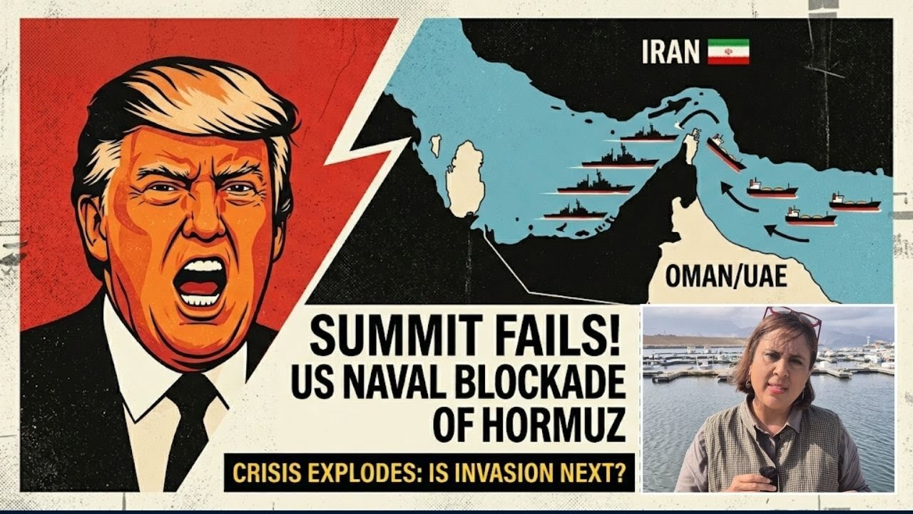 Iran US War I Trump's Naval Blockade of Hormuz & Iran I Back To War as Ceasefire Talks Fail I Barkha