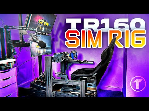 MY NEW SIM RIG - Trak Racer TR160 Mach 2 Unboxing/First Impressions