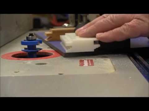 Router Bit Setup Jigs: Rail & Stile Bits Review | NewWoodworker