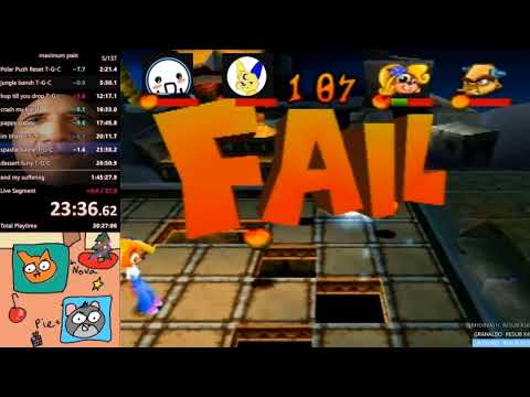 Crash Bash "Cooperative Speedrun"