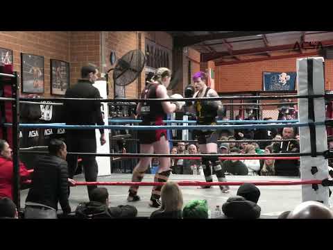Clare Kelly VS Natasha Broesen - ACSA Novice Muay Thai Interclub (2nd July 2022)