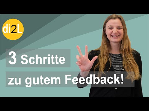 Was ist gutes Feedback?