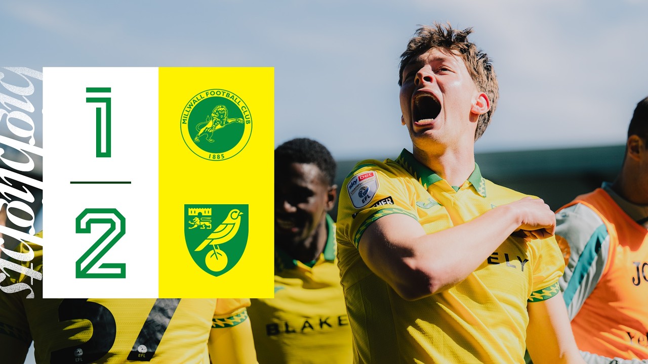 Millwall vs Norwich City Highlights