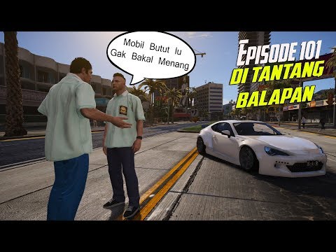 Mobil Balap Rojali di Tantang Balap - Eps 101- Serial Mat Gondrong