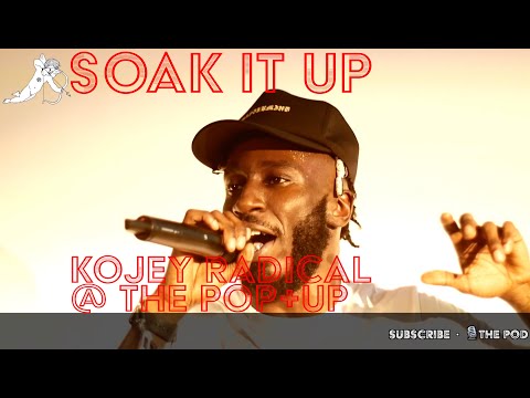 Kojey Radical - Soak It Up Live @ The Pop+Up | Album Reveal Party