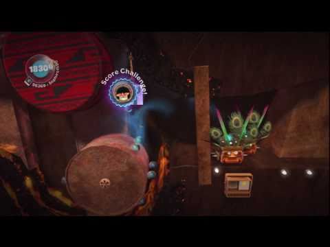 LittleBIGPlanet (720p HD) Walkthrough Part 44 - The Mines - Initial & Aced