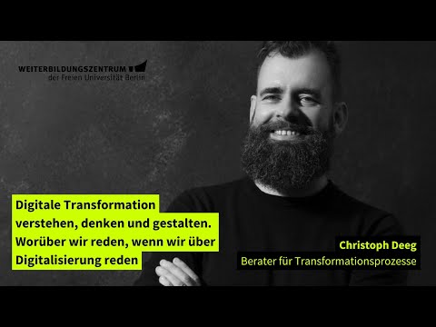 Digitale Transformation verstehen, denken und gestalten.