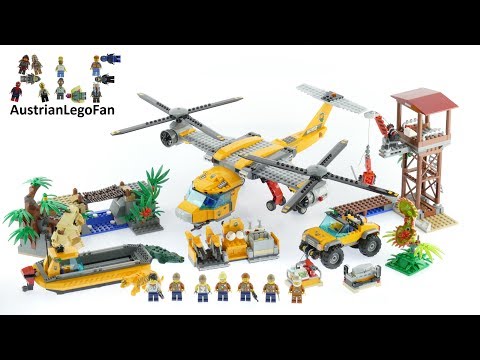 Vidéo LEGO City 60162 : L'installation du camp de base