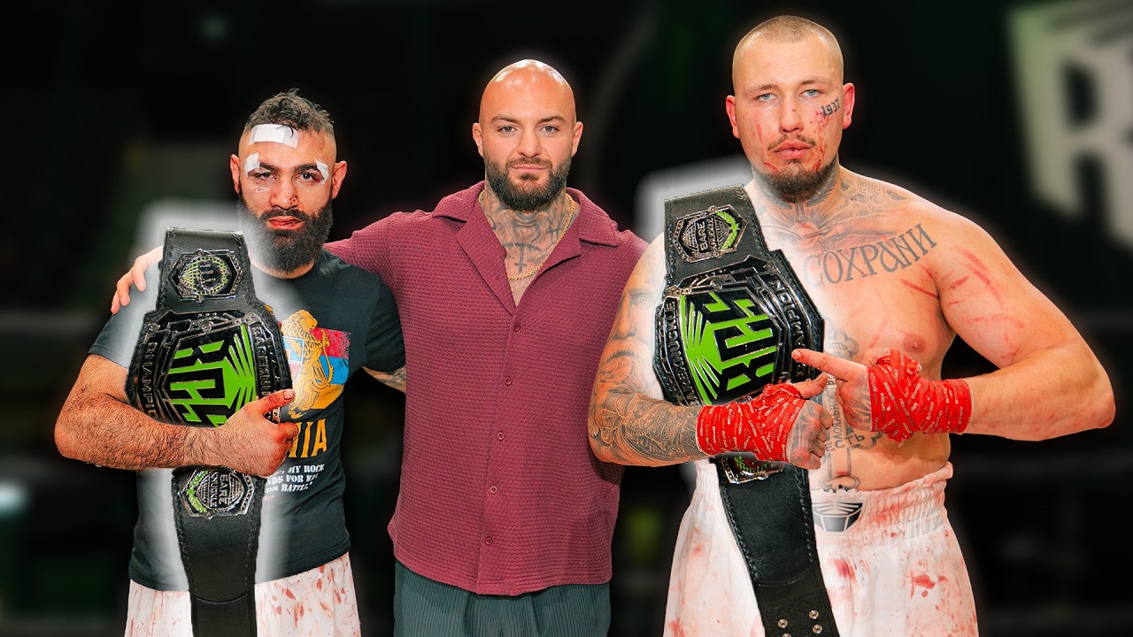Die ersten BAREKNUCKLE CHAMPIONS unserer eigenen Liga! RINGLIFE