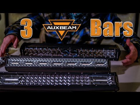Testing 3 Popular AuxBeam LED Light bars | Including 5D-PRO series