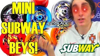 SUBWAY BEYBLADE BURST  TOYS 2018 FULL SET LAUNCH BETTER BEY FRESH!