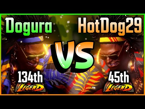 SF6 💥 Dogura (DeeJay) vs Hotdog29 (DeeJay) 💥 Street Fighter 6