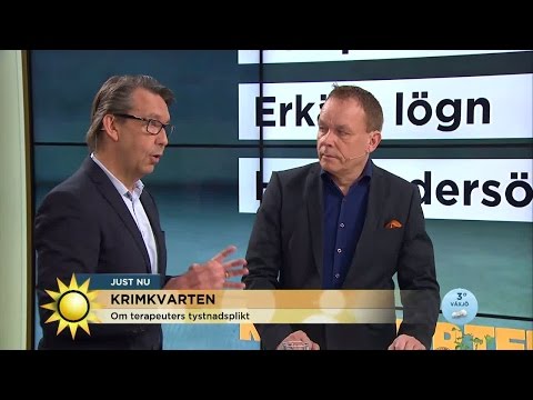 Fallet tog vändning efter terapeutens avslöjande - Nyhetsmorgon (TV4)