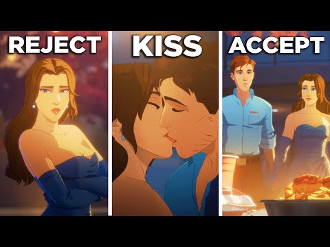 Dispatch - Accept vs Kiss vs Reject Blonde Blazer (ALL CHOICES)