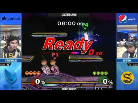 Sea Crest Smash - Hayato vs SPY | Nintendude SSBM