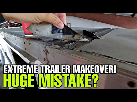 Highschool Band Trailer Makeover!  Worse than we thought! Plus PARTS ARRIVE! Part 2!