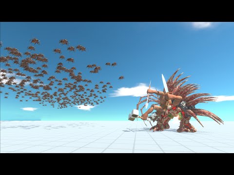 MEGA SWARM vs MODDED UNITS - Animal Revolt Battle Simulator