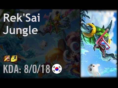 Rek'Sai Jungle vs Gragas - Blank - KR Challenger Path 6.2