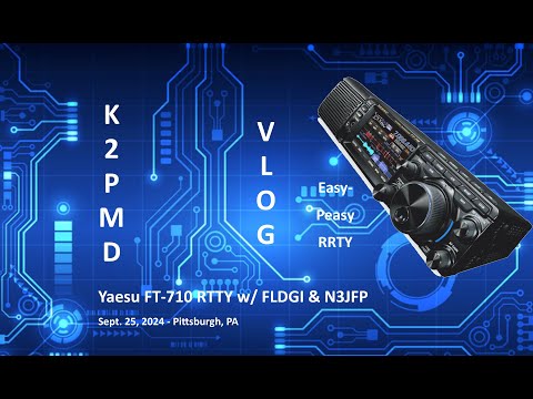 Yeasu FT 710 EASY RTTY w FLDGI and N3FJP
