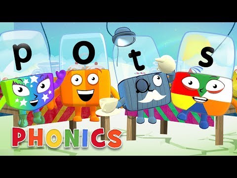 Phonics - Learn to Read | Four Letter Words! | Alphablocks