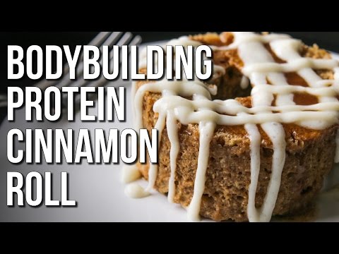 5 MINUTE BODYBUILDING PROTEIN CINNAMON ROLLS