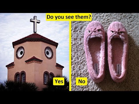 Faces Hidden In Everyday Objects, Try To Spot Them