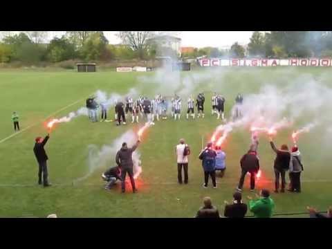 Sigma Hodolany choreo po utkání se Slavonínem B