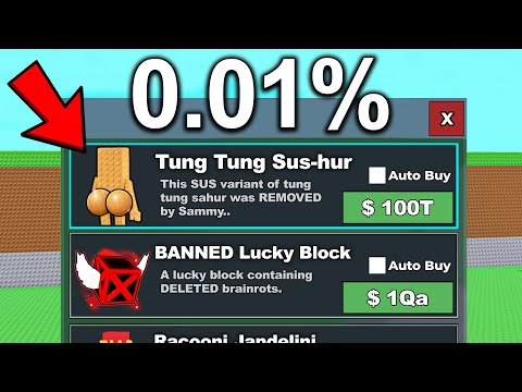 Starting Over But You Can BUY Banned Brainrots!