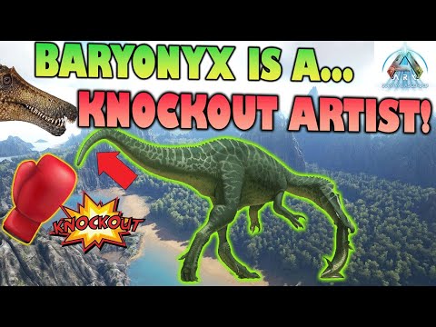 Baryonyx One Of The Best Tames? Ark Survival Baryonyx Best Uses - ARK Survival Ascended