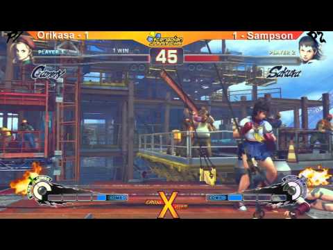 CrossXover Japan Relief Charity - SSF4AE - Orikasa vs Sampson (Grand Finals Set 2)