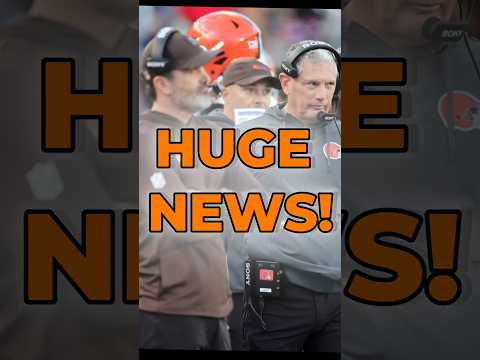 🚨 MAJOR Cleveland Browns Head Coach Search News: 2nd Interviews Confirmed #nfl #browns #shorts