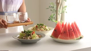 バンバンジー風サラダ - 我が家の夏の定番料理５選｜HidaMari Cooking