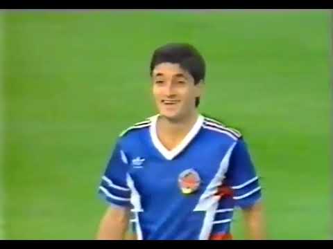 Sweden - Yugoslavia / Friendly 1991 (Savicevic, Pancev, Brolin, Ravelli)