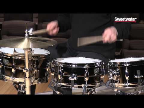 Tama Metalworks Steel Snare Drums Review by Sweetwater Sound