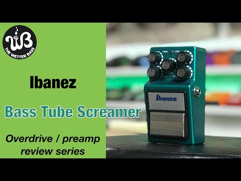 Ibanez TS9B Tube Screamer Bass 2011 - Present - Black image 8