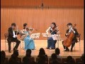 2012.3.22 Franz Schubert String Quartet No.14 in d minor("Death and the Maiden") 2mov  + -