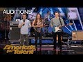 We Three: Family Band Performs Song Tribute For Mother With Cancer - America's Got Talent 2018