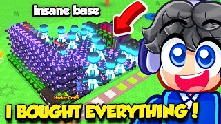 I Bought EVERYTHING To Get Top 100 In Build Ur Base!