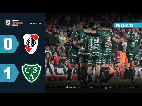 Summary River Plate vs Sarmiento Round 12