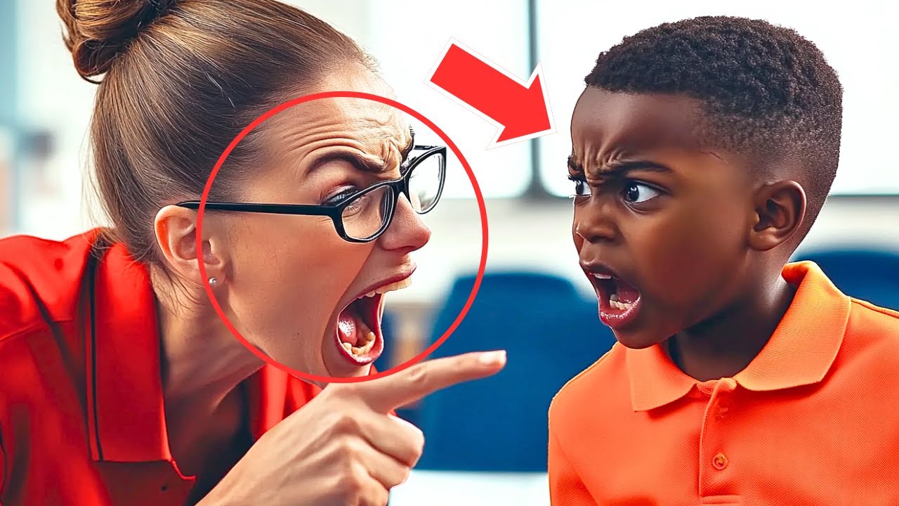 Teacher SLAPS Black Boy, Realizes Too Late His Father Is The Principal!