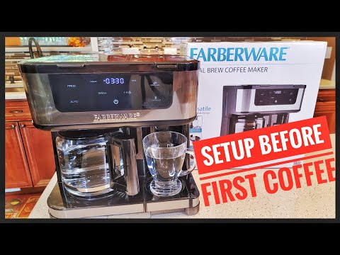 YouTube video about: How to use farberware coffee maker?