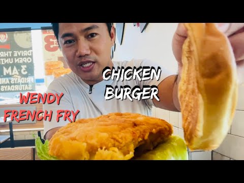 The Ultimate Wendy's Fast Food Experience: Best French Fries & Chicken Burger Review! 🍔🍟