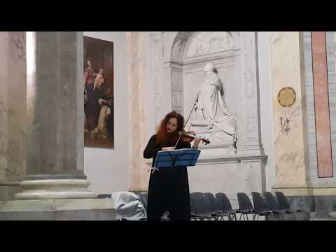 Roberta Pranzitelli - J.S. Bach Grave in la minore dalla Sonata II BWV 1003