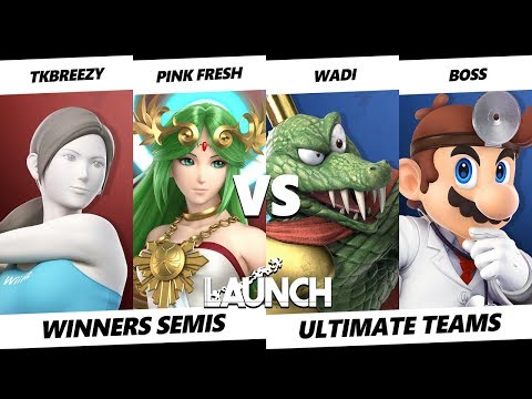 Launch Smash Ultimate Teams - Pink Fresh & TKBreezy VS Boss & WaDi - Winner's Semis