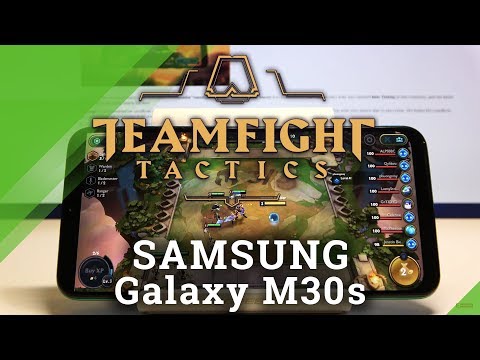 TFT Mobile Test on SAMSUNG Galaxy M30s - Teamfight Tactics GamePlay