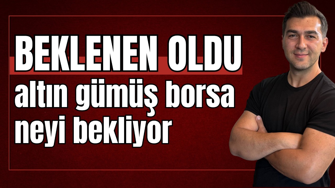 TCMB PAS GEÇTİ ALTIN GÜMÜŞ BORSA NEYİ BEKLİYOR?