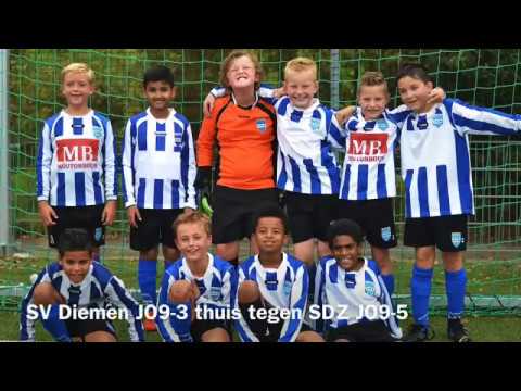 SV Diemen JO9-3 goals en hoogtepunten 2017-01-28